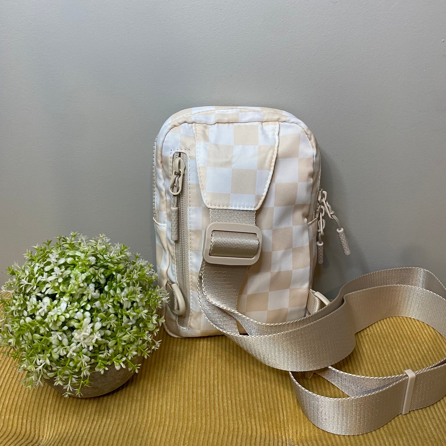 Checkered Nylon Sling