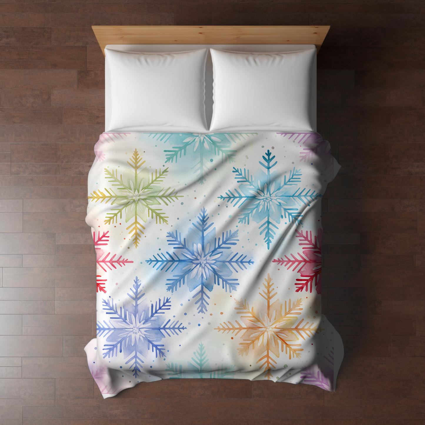 Blanket - Christmas - Snowflake on White - PREORDER ENDS 10/10
