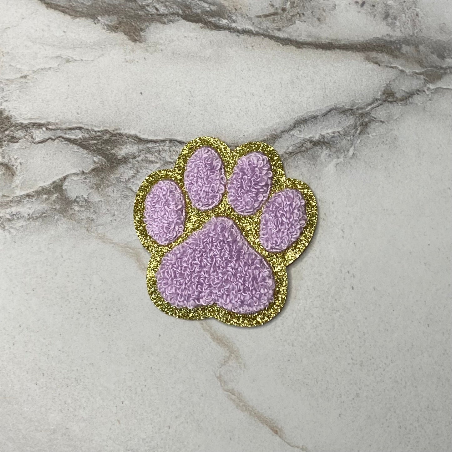 Patch Chenille - Paw Print