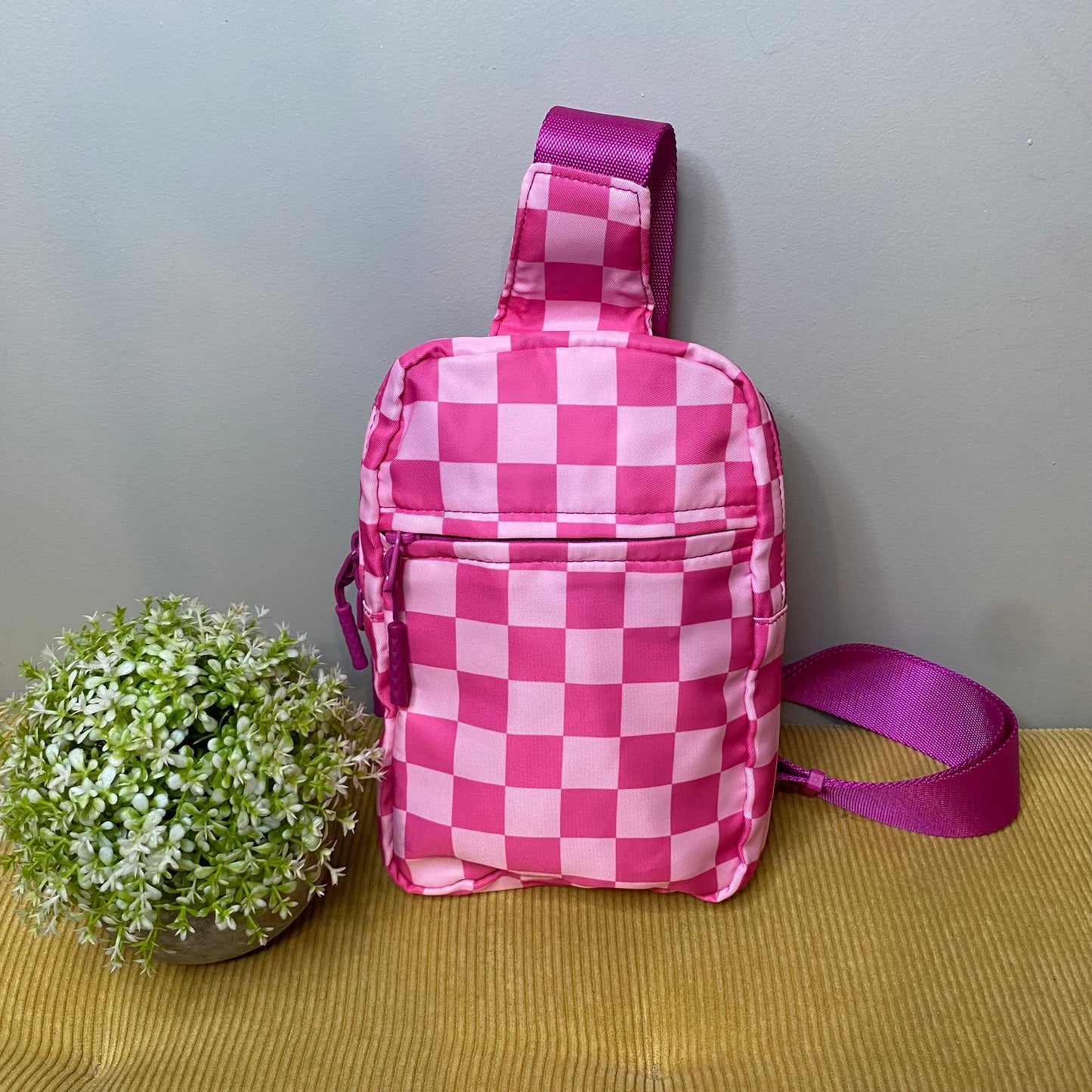 Checkered Nylon Sling