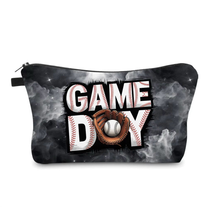 Pouch - Baseball, Game Day Grey