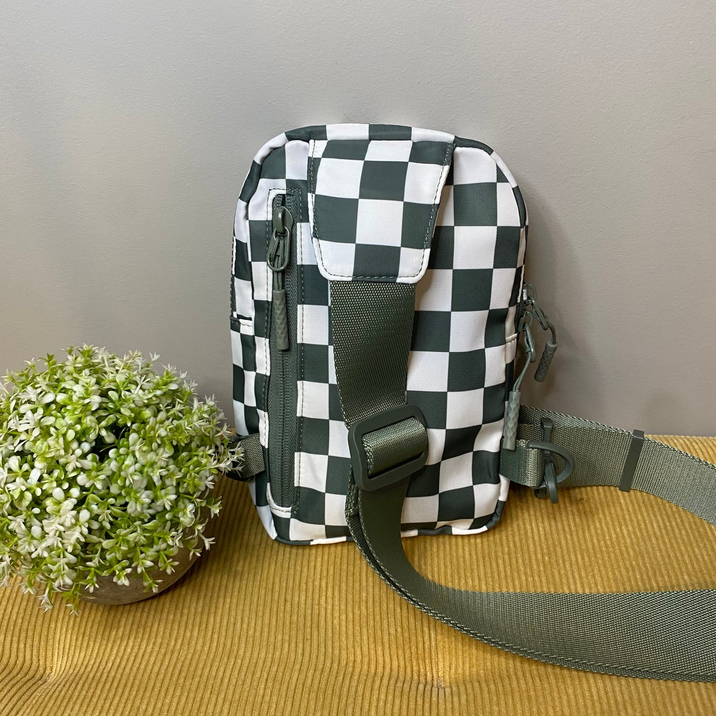 Checkered Nylon Sling