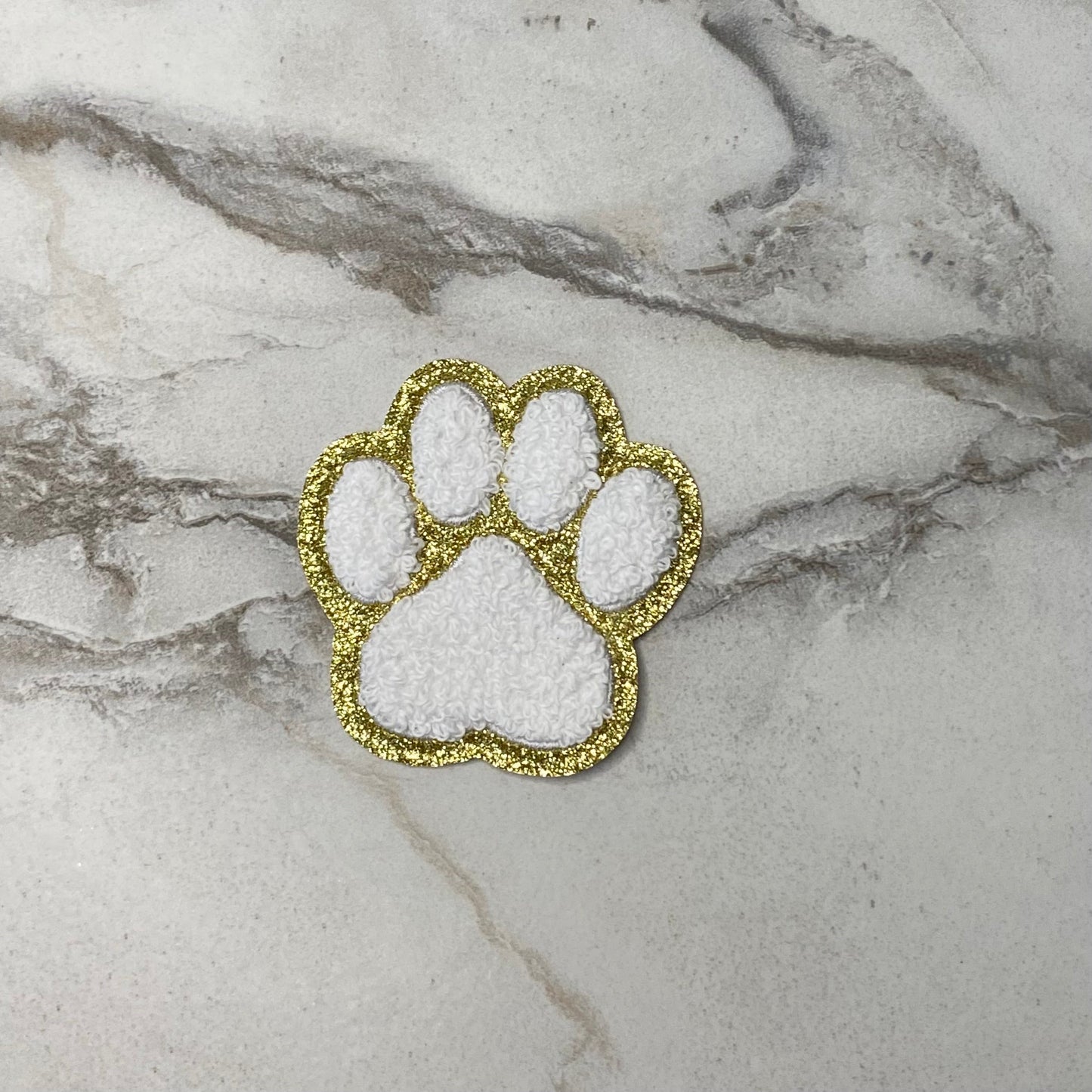 Patch Chenille - Paw Print