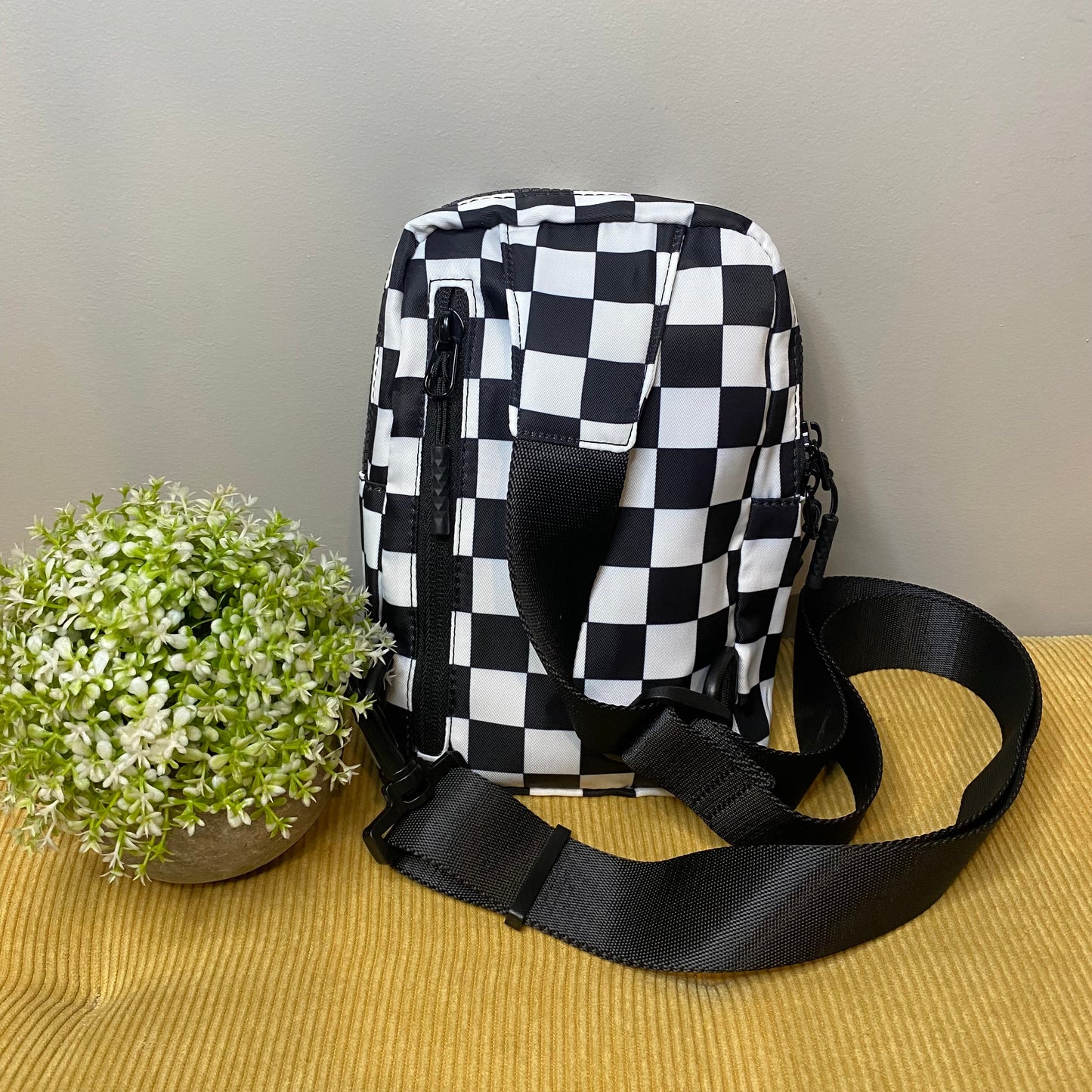Checkered Nylon Sling