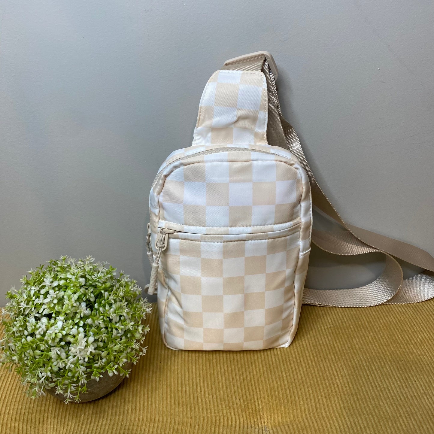 Checkered Nylon Sling