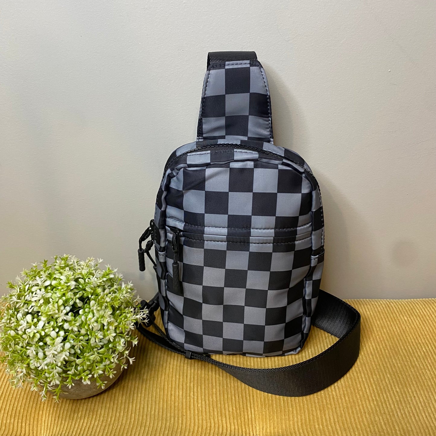 Checkered Nylon Sling