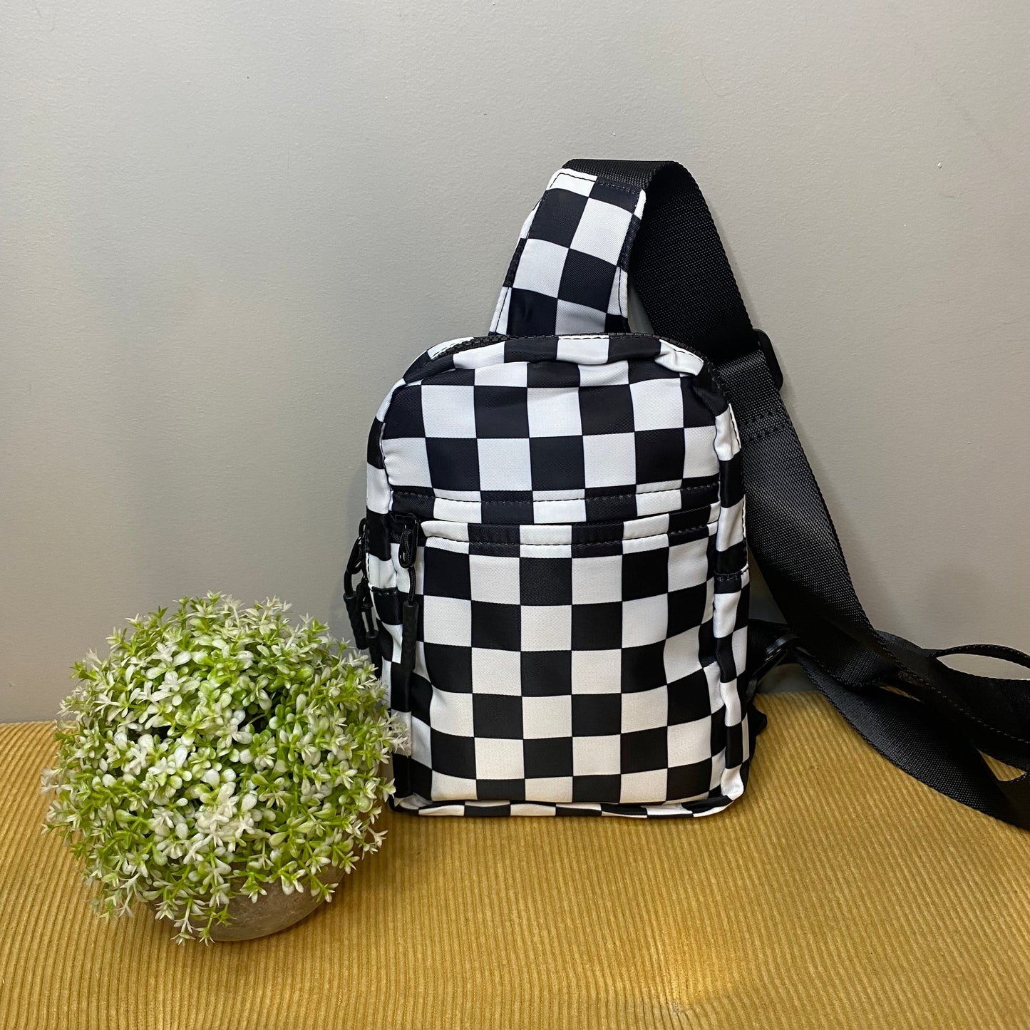 Checkered Nylon Sling