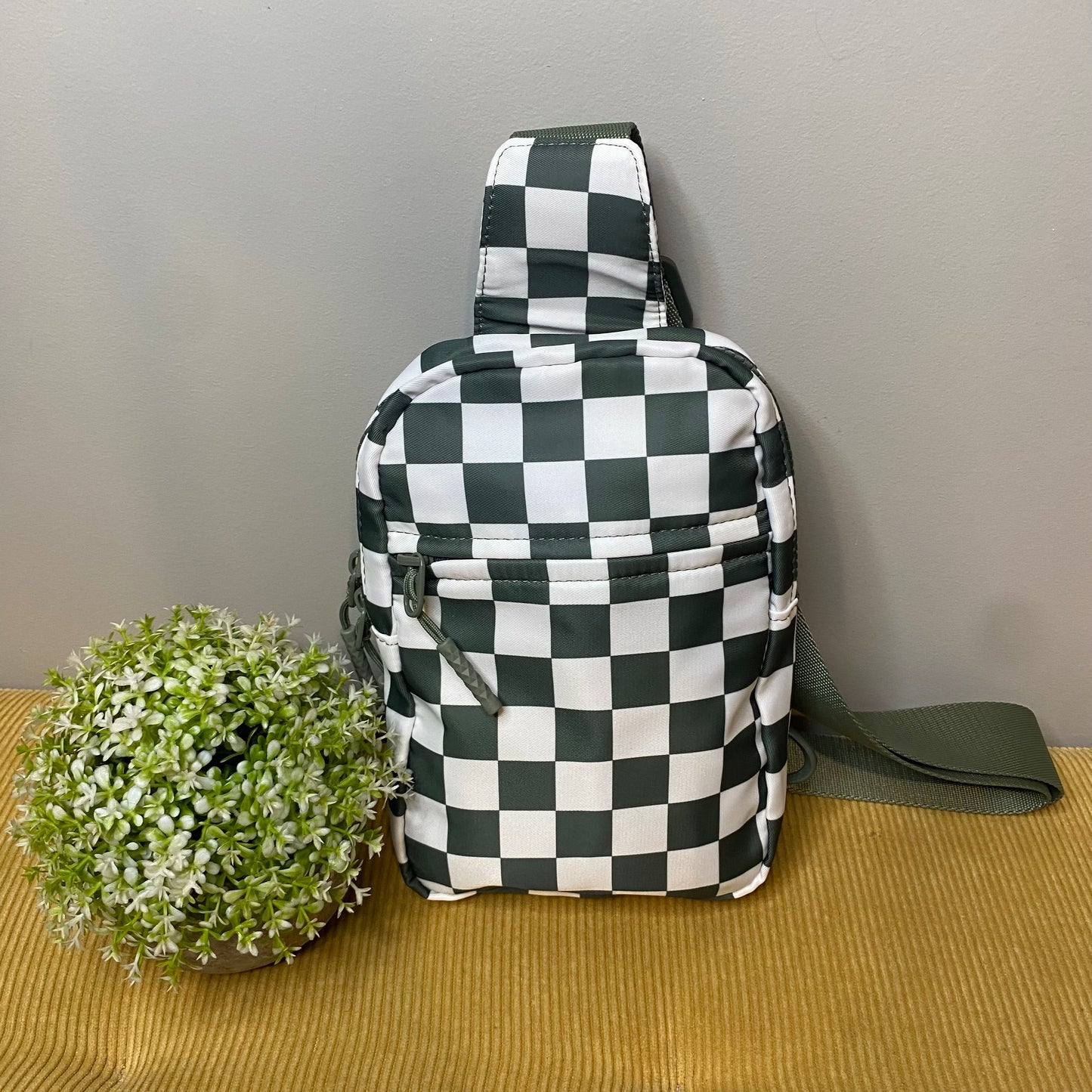 Checkered Nylon Sling