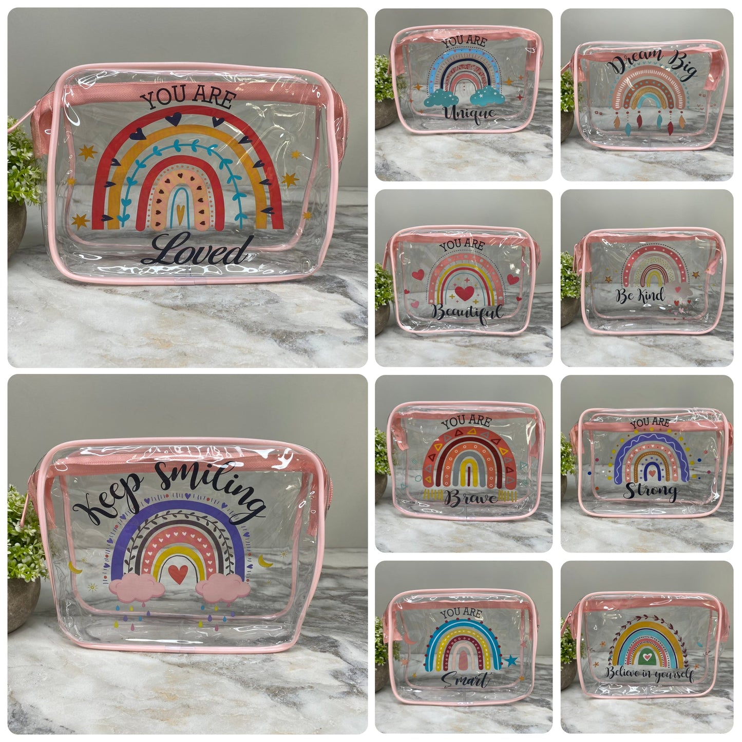 Clear Pouch - Affirmation Motivation