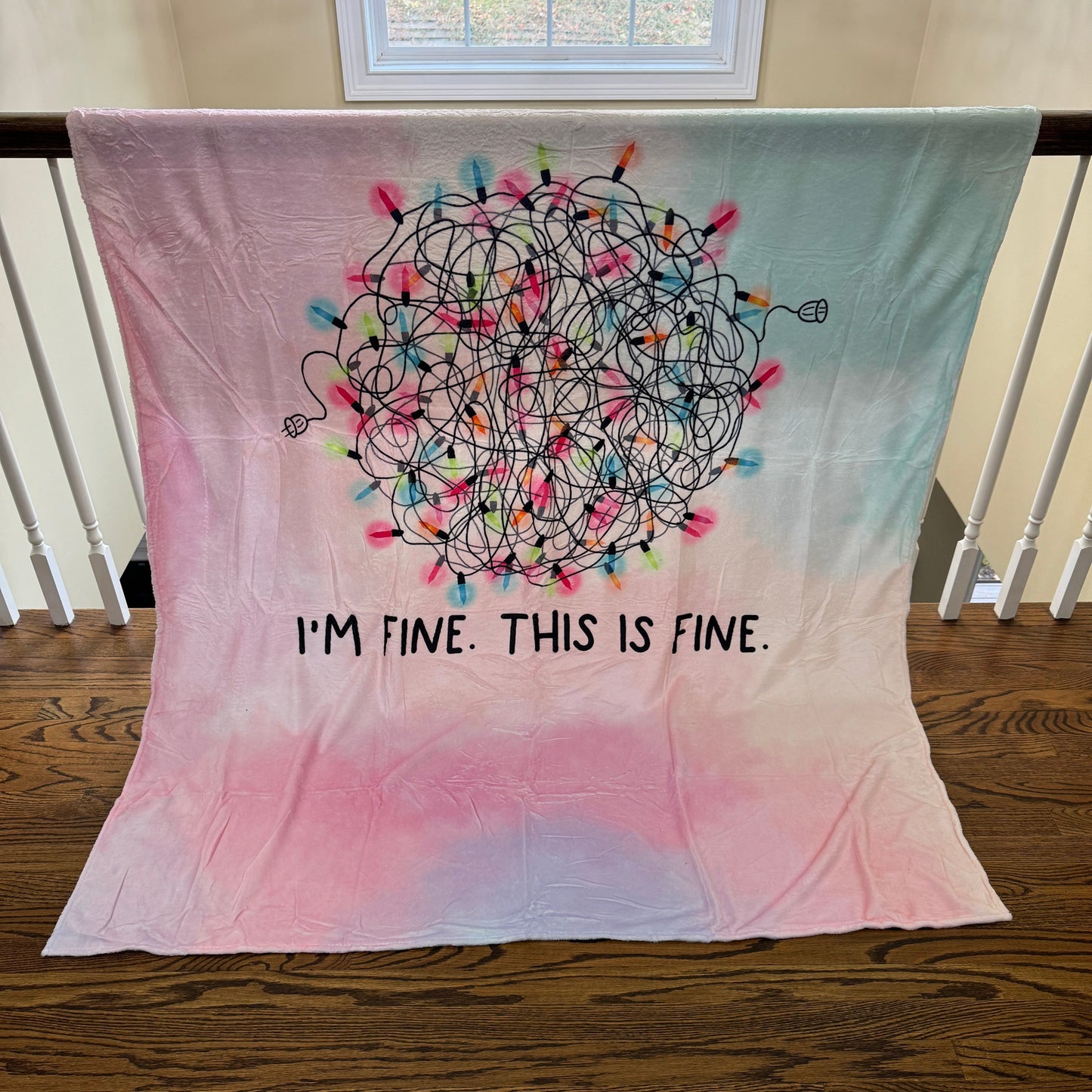 Blanket - Christmas - I'm Fine - PREORDER ENDS 10/10