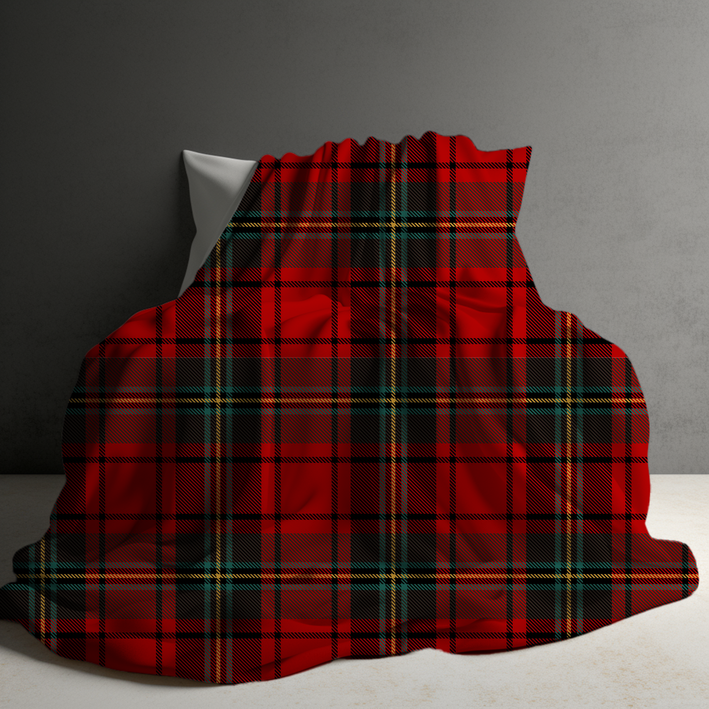 Blanket - Christmas - Red Plaid - PREORDER ENDS 10/10