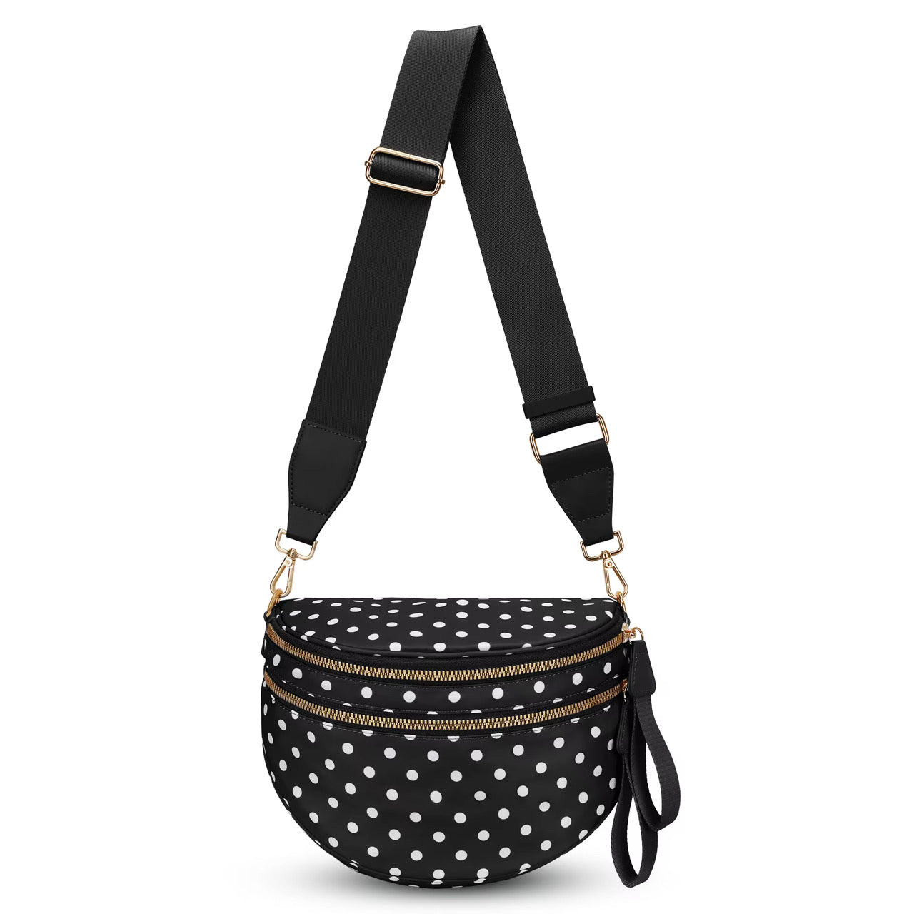 Roni - Polka Dot - Nylon Crossbody - PREORDER 8/6-8/9