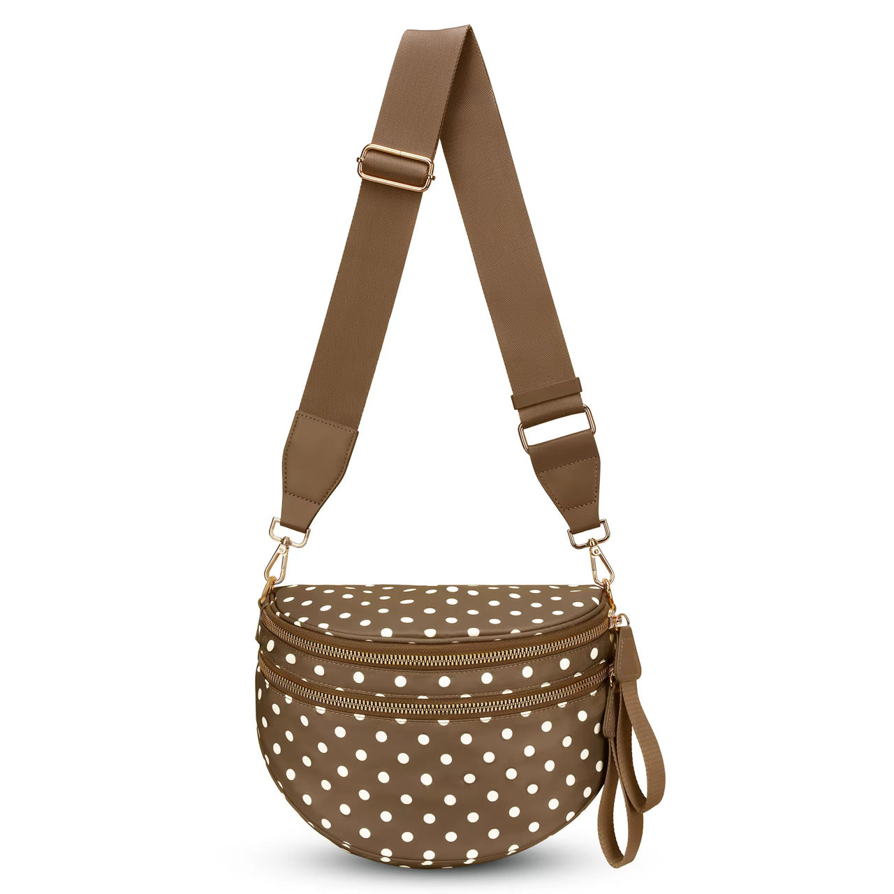 Roni - Polka Dot - Nylon Crossbody - PREORDER 8/6-8/9