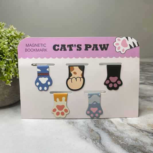 Bookmark - Magnetic, Cat Paw