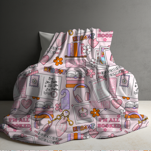 Blanket - Valentine’s Day - Bookish Heart - PREORDER