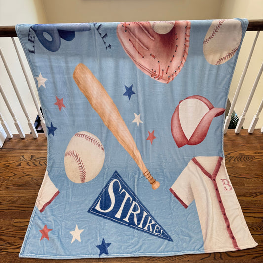 Blanket - Baseball, Let’s Play Ball