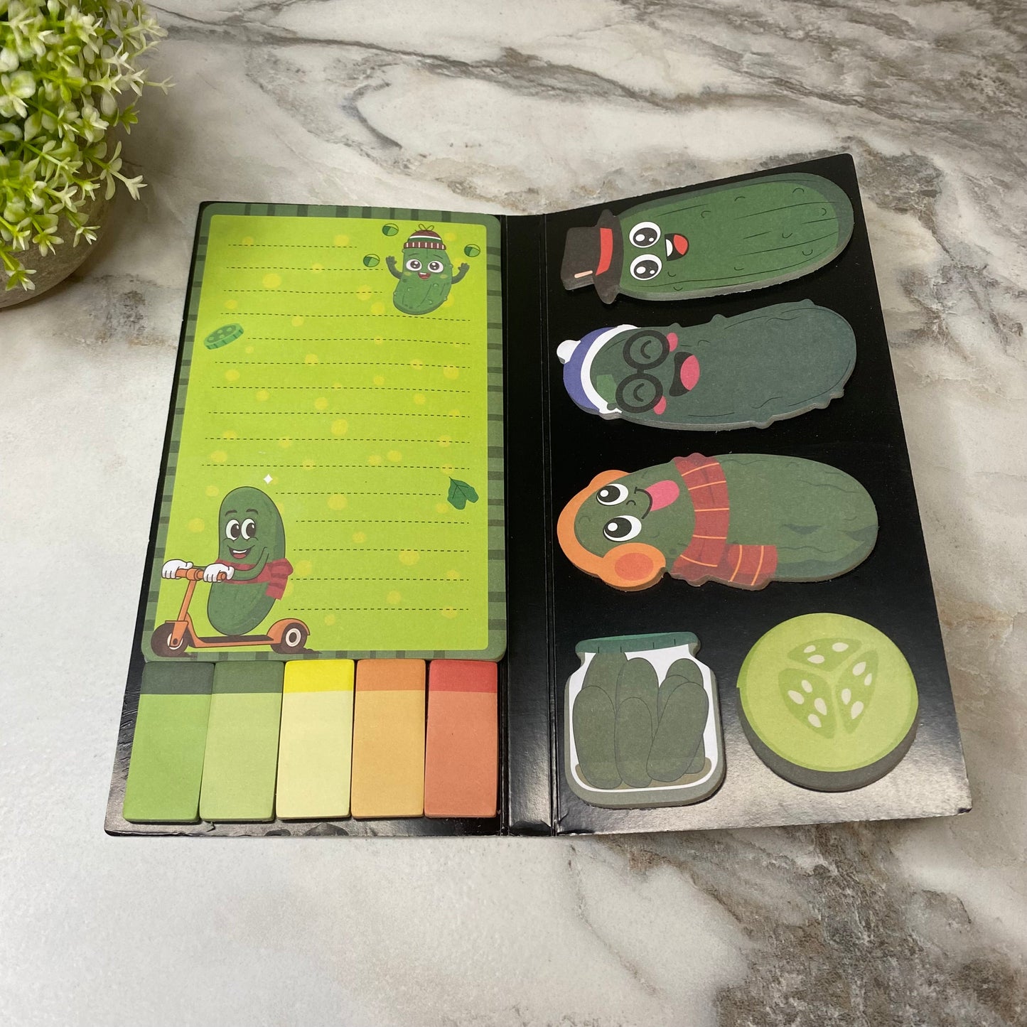 Sticky Note Booklet Set - Pickles