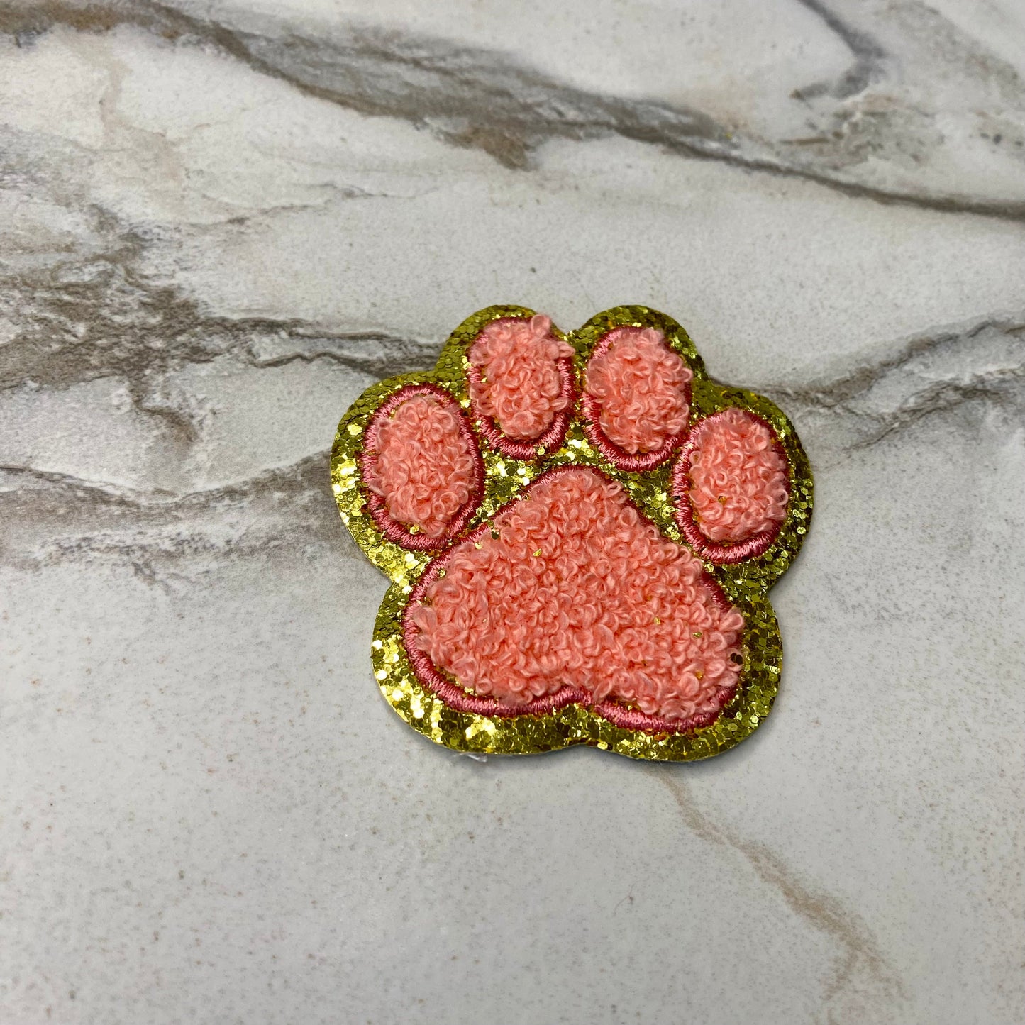 Patch Chenille - Paw Print