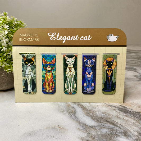Bookmark - Magnetic, Elegant Cat