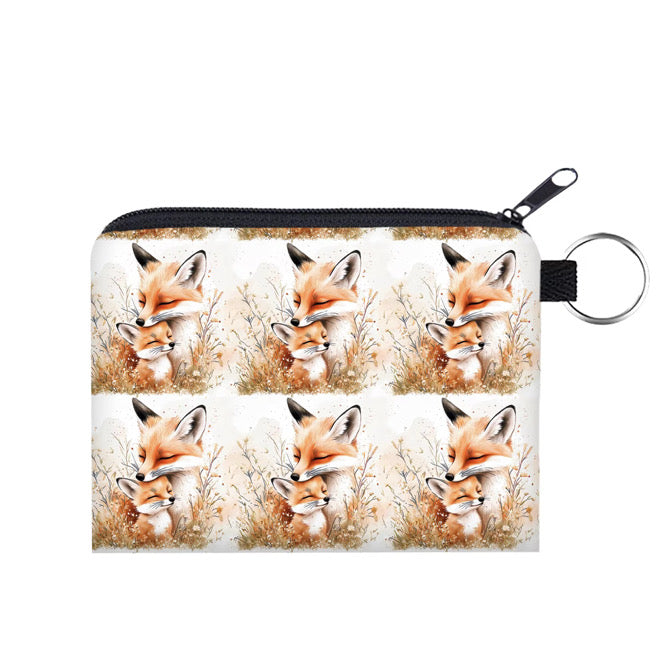 Mini Pouch - Foxes