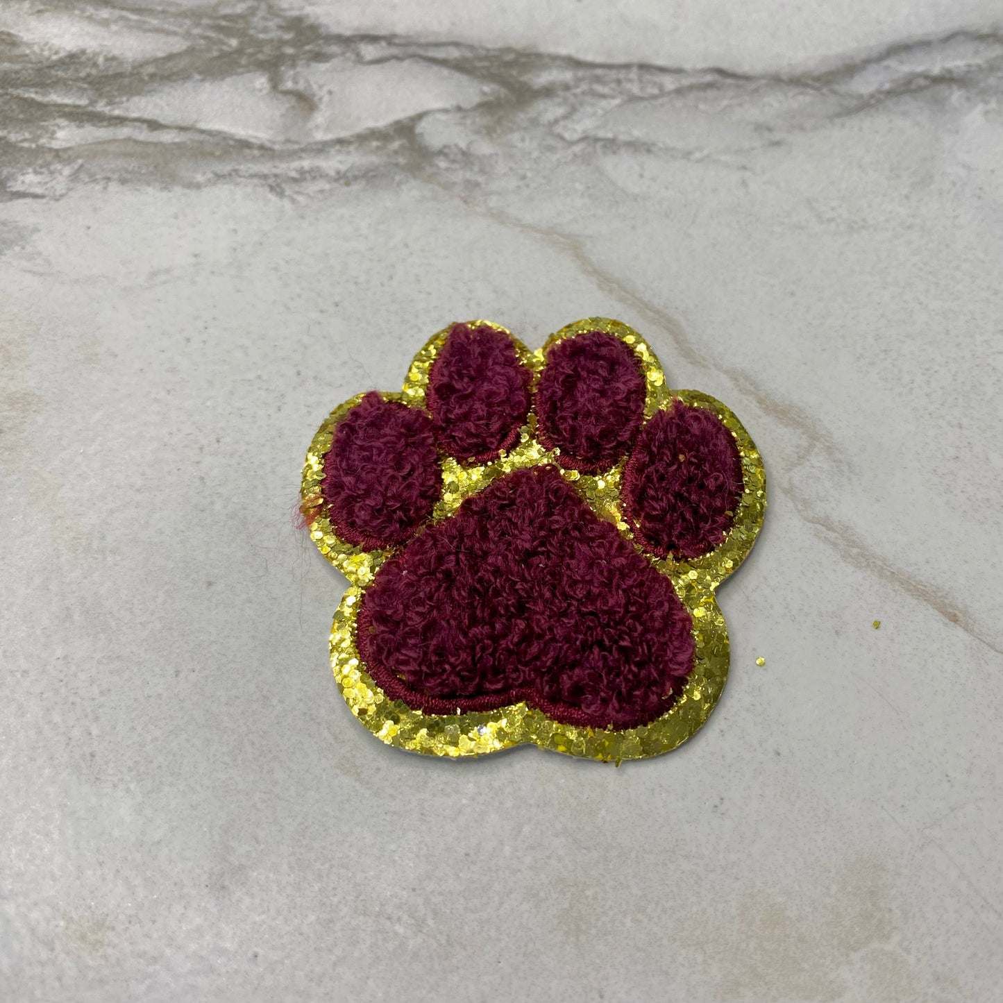 Patch Chenille - Paw Print
