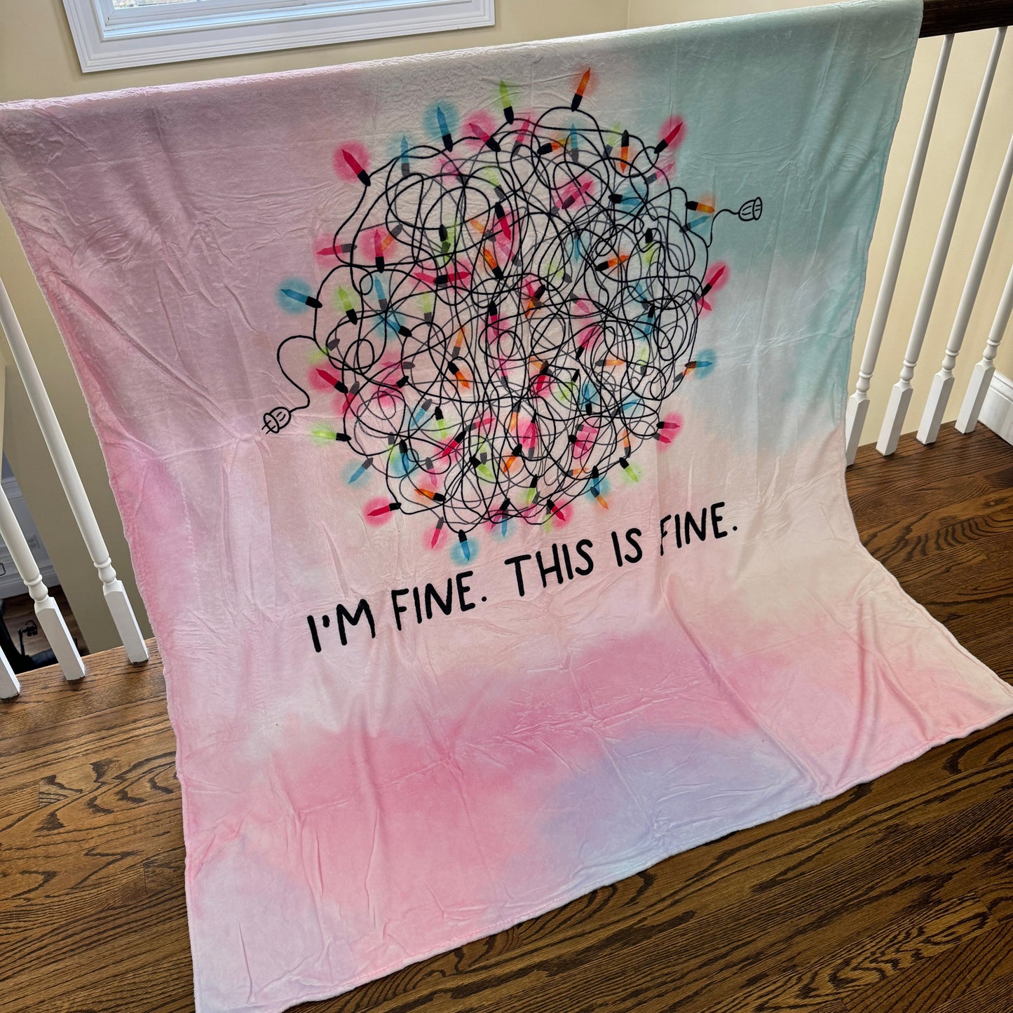 Blanket - Christmas - I'm Fine - PREORDER ENDS 10/10