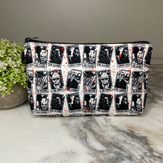 Pouch - Halloween - Tarot Card Blood Splatter