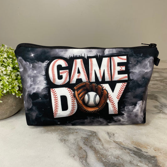 Pouch - Baseball, Game Day Grey