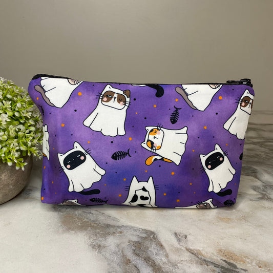 Pouch - Halloween - Cat Ghosts