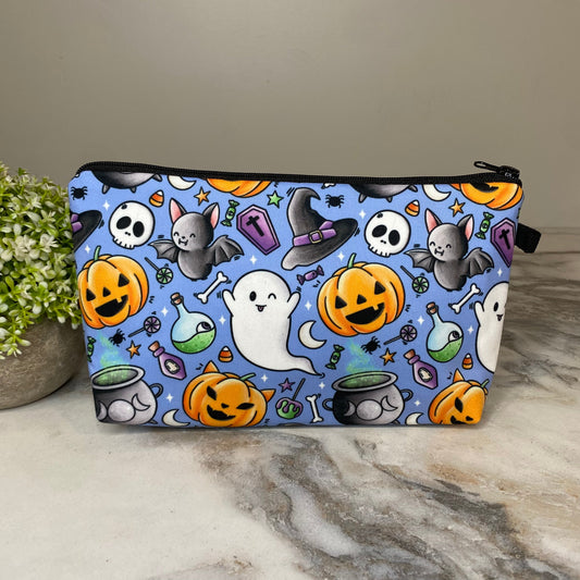 Pouch - Halloween - Blue Friends