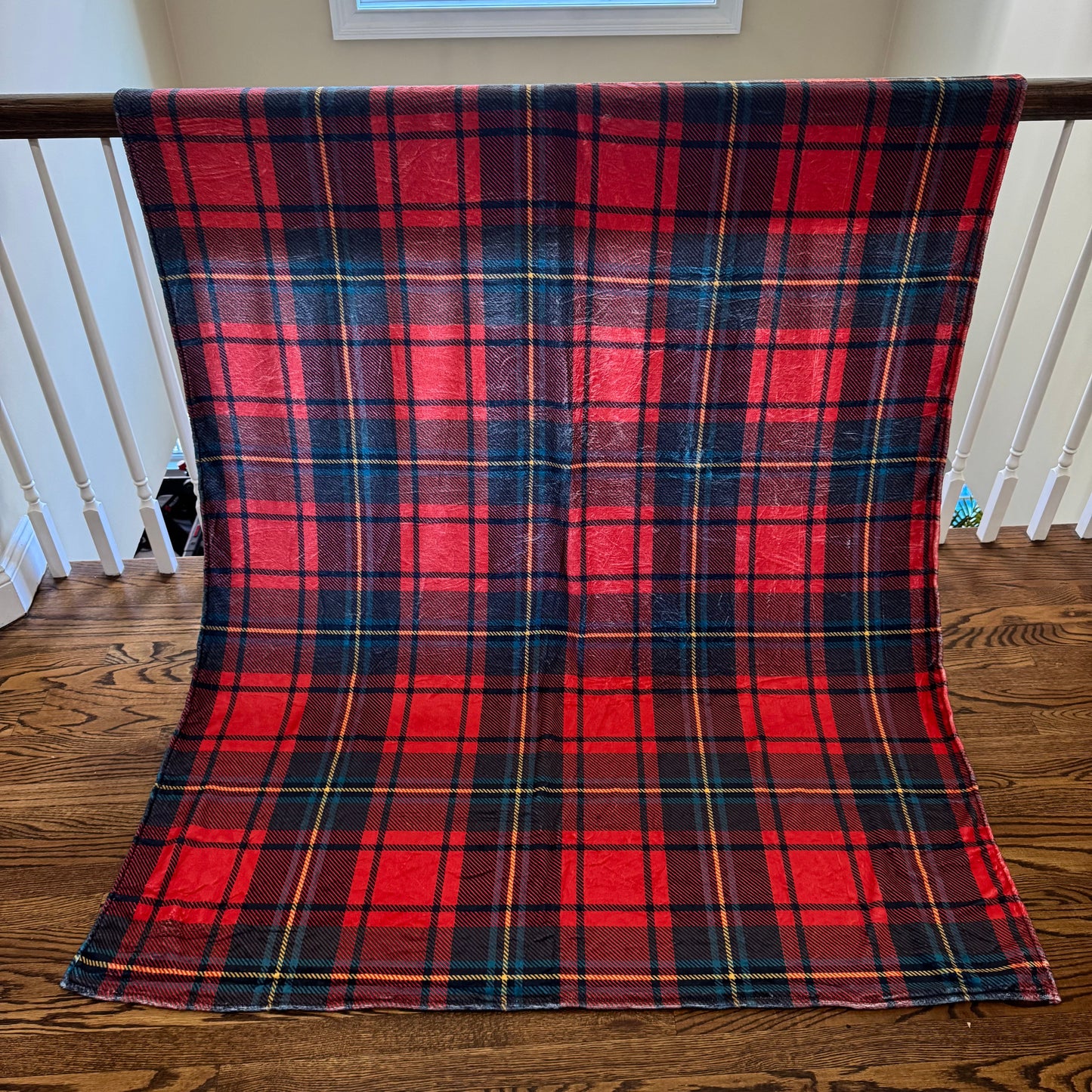 Blanket - Christmas - Red Plaid - PREORDER ENDS 10/10