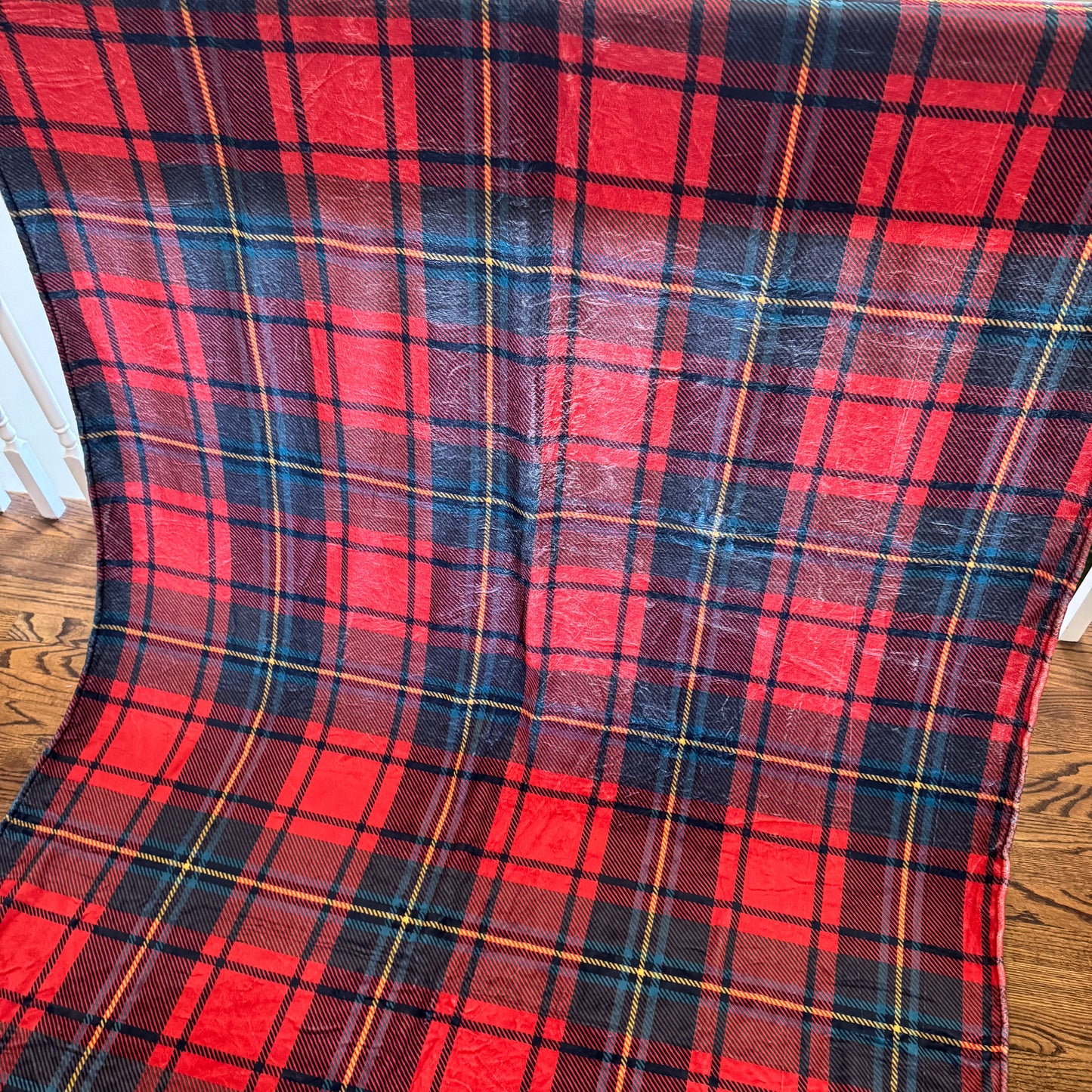 Blanket - Christmas - Red Plaid - PREORDER ENDS 10/10