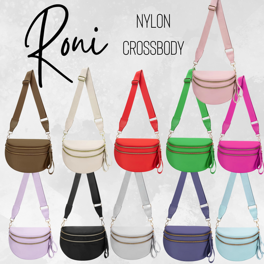 Roni - Solids - Nylon Crossbody - PREORDER 8/6-8/9