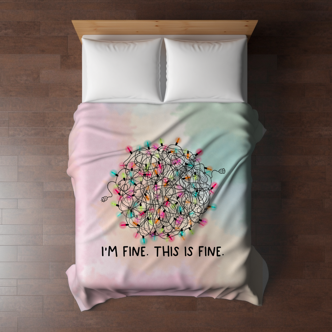 Blanket - Christmas - I'm Fine - PREORDER ENDS 10/10